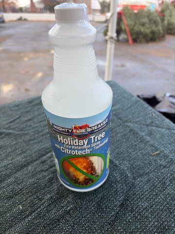 Holiday Tree Fire Retardant Spray